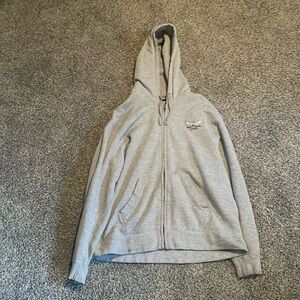 Plain grey XXL hoodie